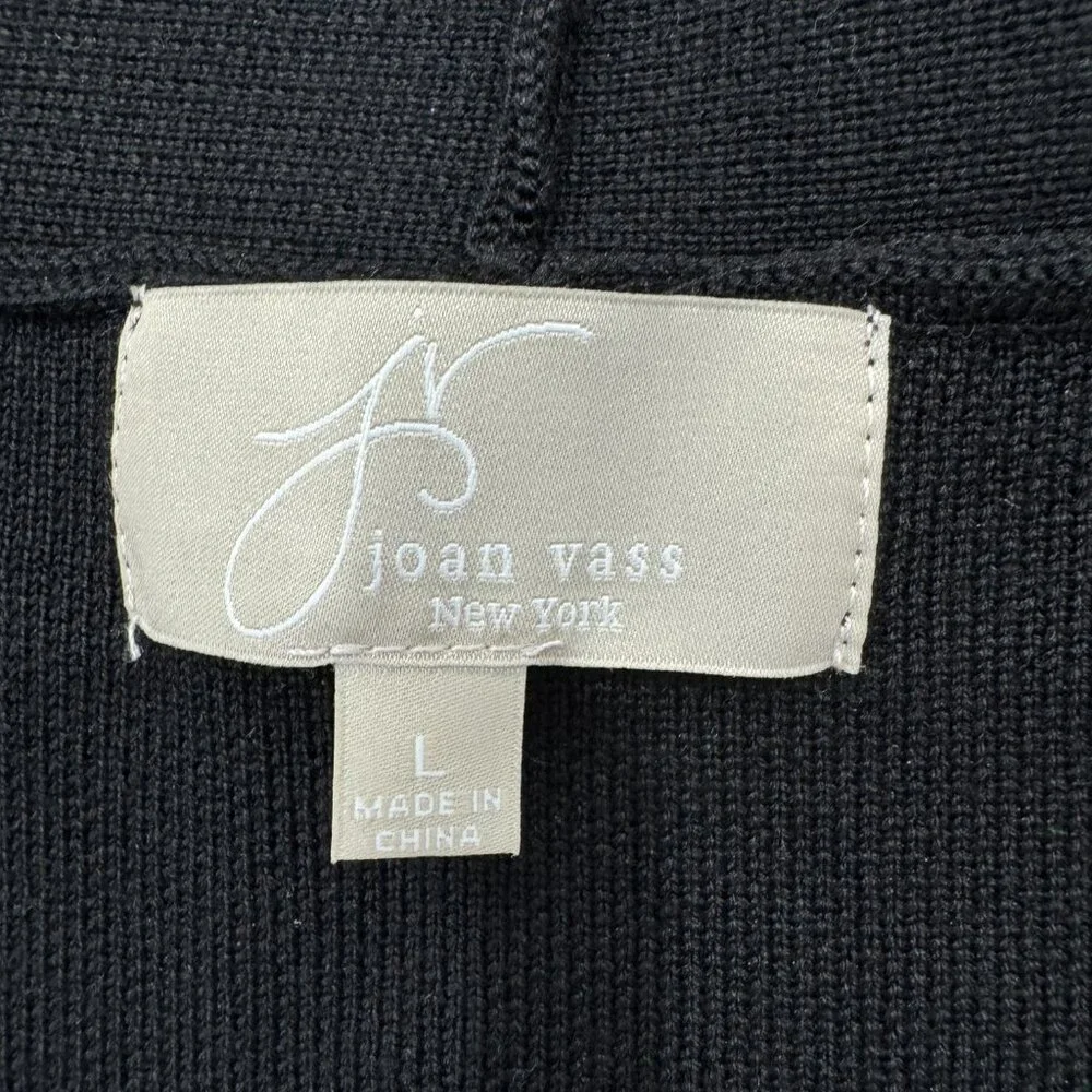 Joan Vass Long knit vest New, Size L - Picture 12 of 14